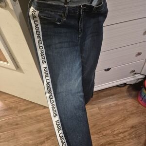 Karl Lagerfeld Dark Blue Denim Jeans